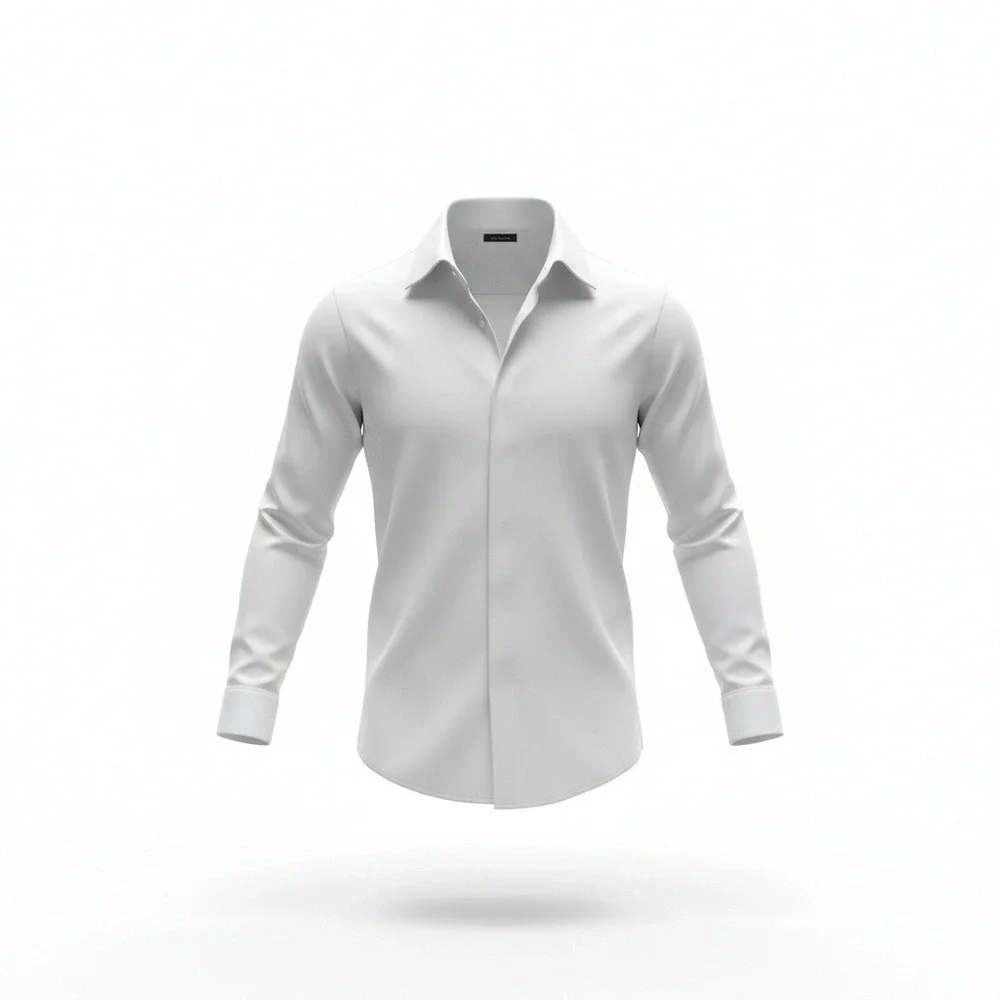VAN‎ HEUSEN FLEX REGULAR FIT STRETCH DRESS SHIRT MENS SIZE 15 32 33 WHITE